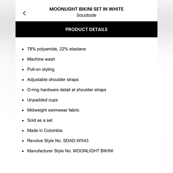 Revolve Bikini Set - Picture 6 of 6